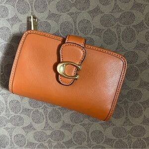 Coach Tabby Bifold Leather Wallet